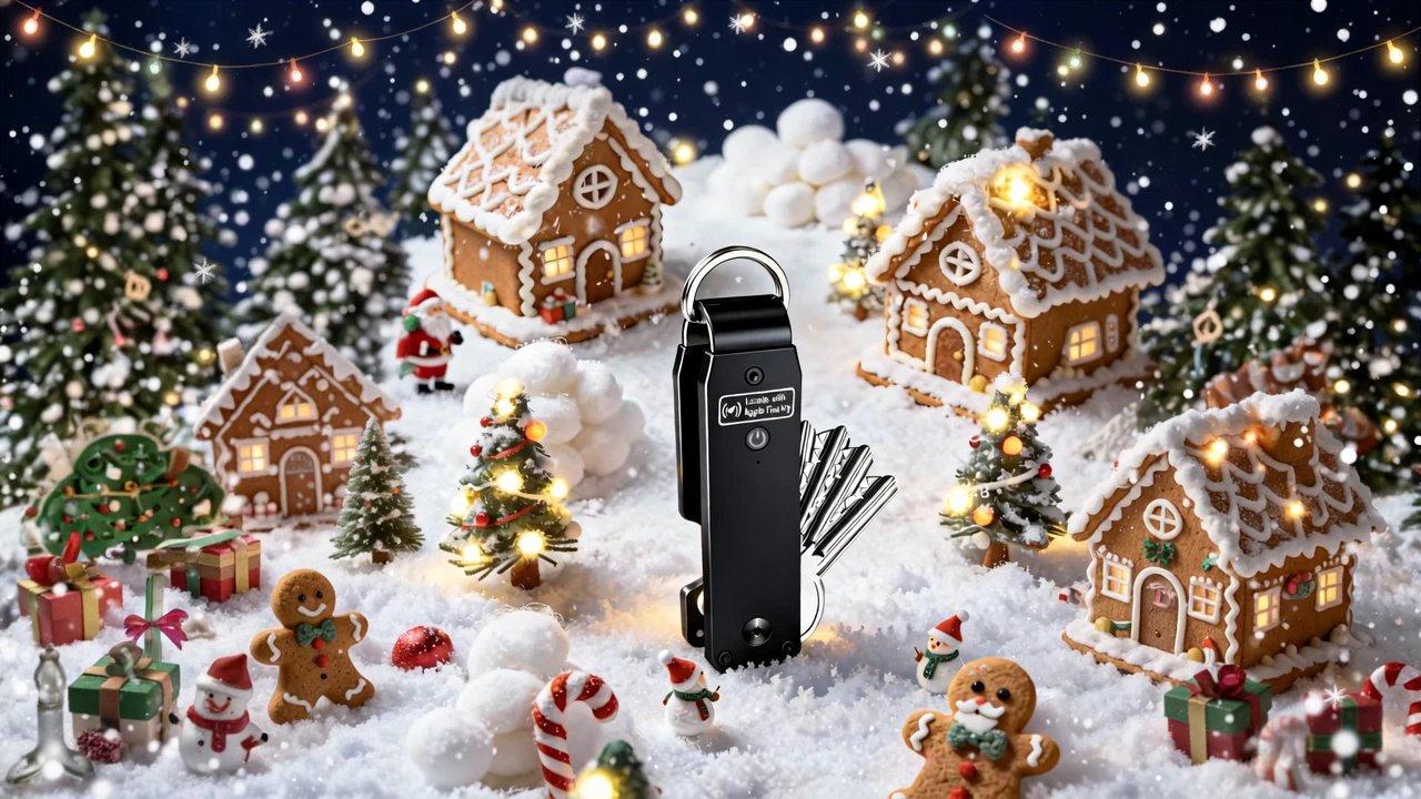 2026 Customized Find My Keychain: Premium Smart Key Holder for Apple Users