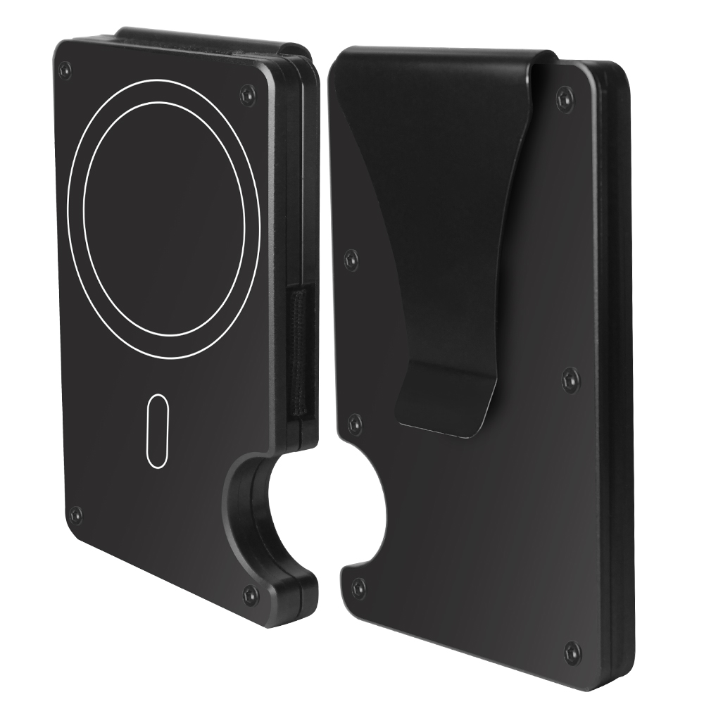 Magnetic Metal Card Holder